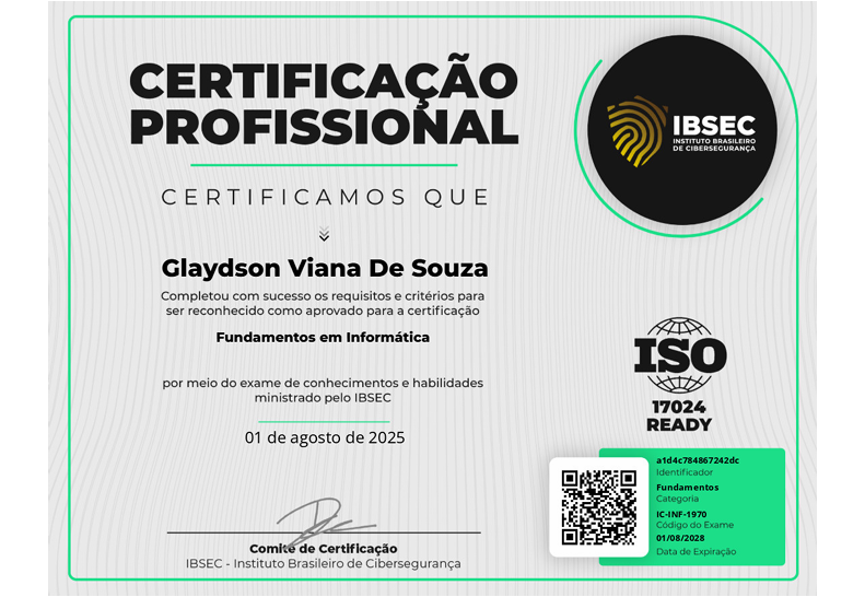 Certificado Power BI